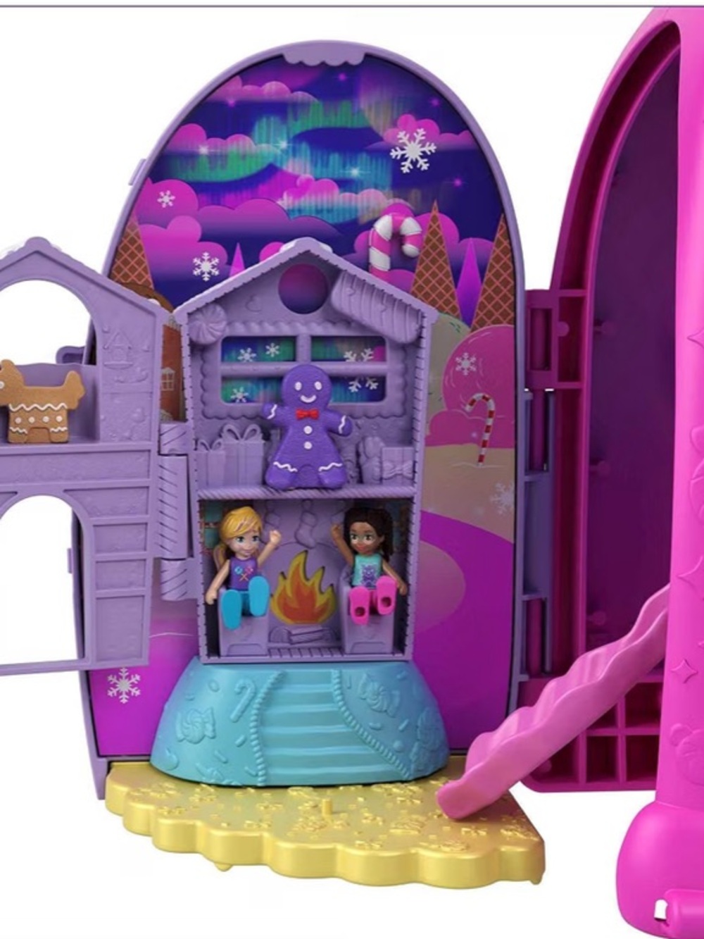 Polly Pocket Gumball Bear Playset - Pink & Purple - Picture 3 of 7